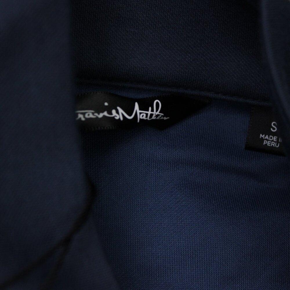 Travis Mathew Sweatshirt NWT Women Small Blue Coveside Full Zip Jacket Bud Light - Picture 9 of 16
